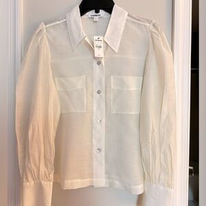 Express Women’s Collared Blouse NWT